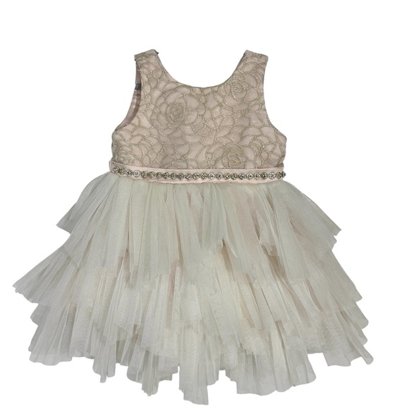 American Princess Other - American Princess Cream & Pink Formal Dress